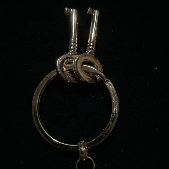 Rhinestone lock keychain working lock - Picture 4 of 4